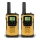 Sencor - SETTI 2x Walkie-talkie 3xAAA range 5 keltainen/musta