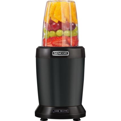 Sencor - Smoothie nutri sekoitin 1000W/230V musta