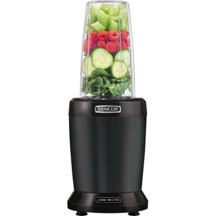 Sencor - Smoothie nutri sekoitin 1000W/230V musta