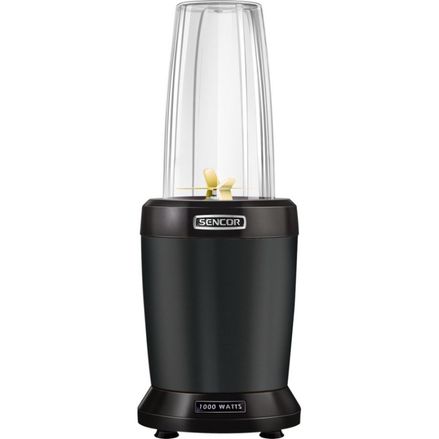 Sencor - Smoothie nutri sekoitin 1000W/230V musta