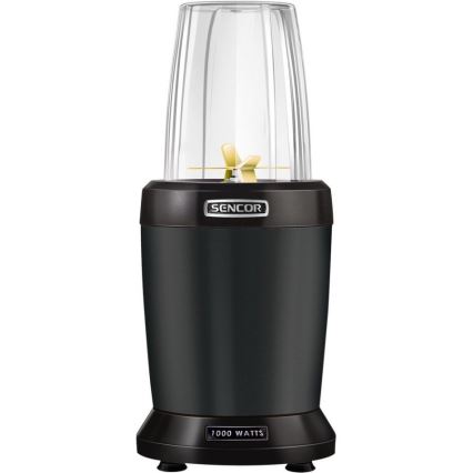 Sencor - Smoothie nutri sekoitin 1000W/230V musta