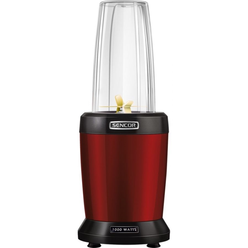 Sencor - Smoothie nutri sekoitin 1000W/230V punainen