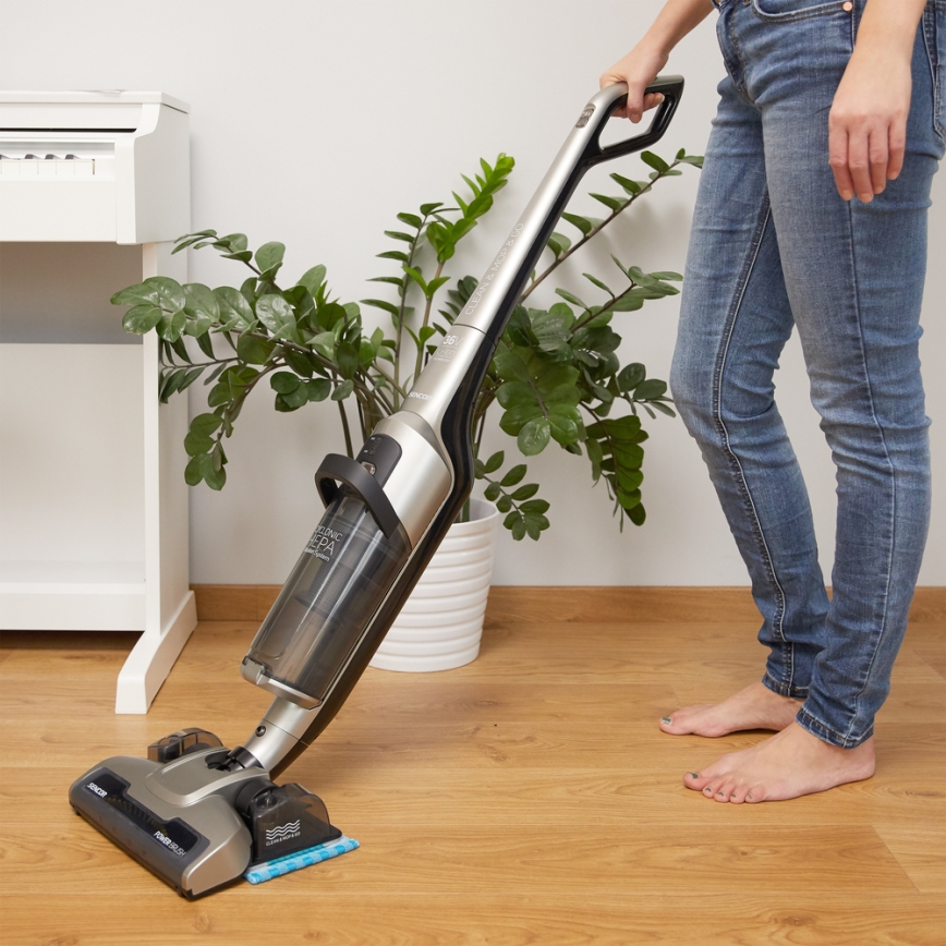 Sencor Stick pölynimuri sähköisellä pyörivällä harjalla ja mopilla 150W/36V 2150mAh