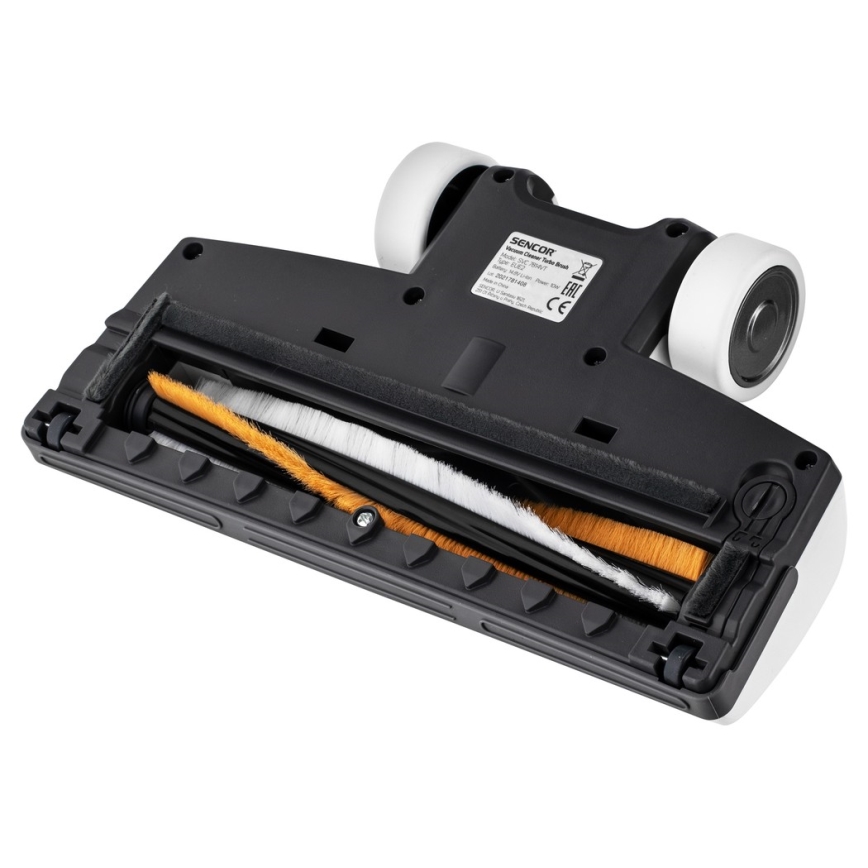 Sencor - Varsi-imuri sähköisellä pyörivällä harjalla 2in1 110W/14,8V 2200 mAh valkoinen