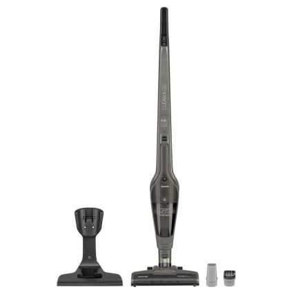 Sencor - Varsi-imuri sähköisellä pyörivällä harjalla 2in1 110W/21,6V 2000 mAh harmaa