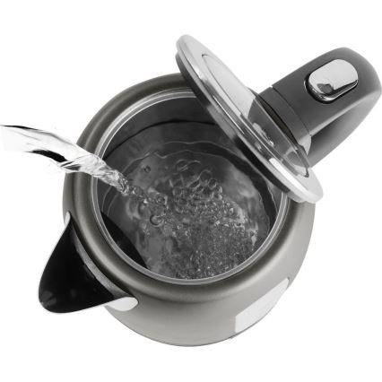 Sencor - Vedenkeitin 1,2 l 2150W/230V antrasiitti