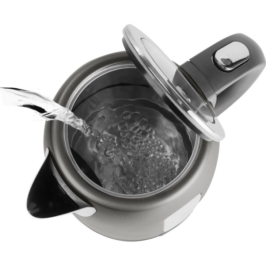 Sencor - Vedenkeitin 1,2 l 2150W/230V antrasiitti