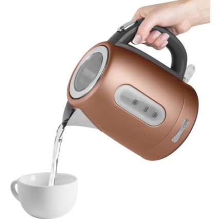 Sencor - Vedenkeitin 1,2 l 2150W/230V kupari