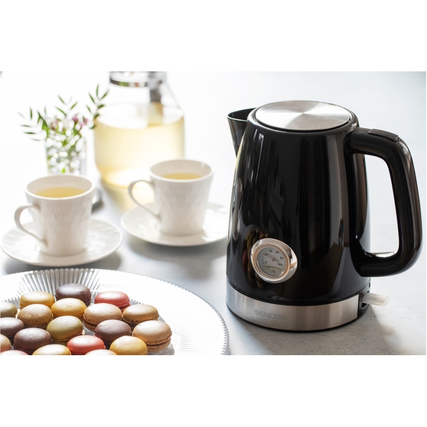 Sencor - Vedenkeitin 1,7 l 2150W/230V musta