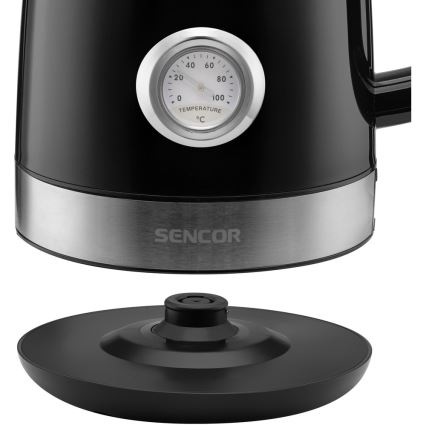 Sencor - Vedenkeitin 1,7 l 2150W/230V musta