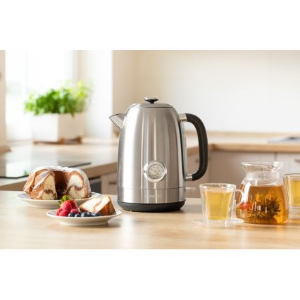 Sencor - Vedenkeitin 1,7 l 2200W/230V ruostumaton teräs