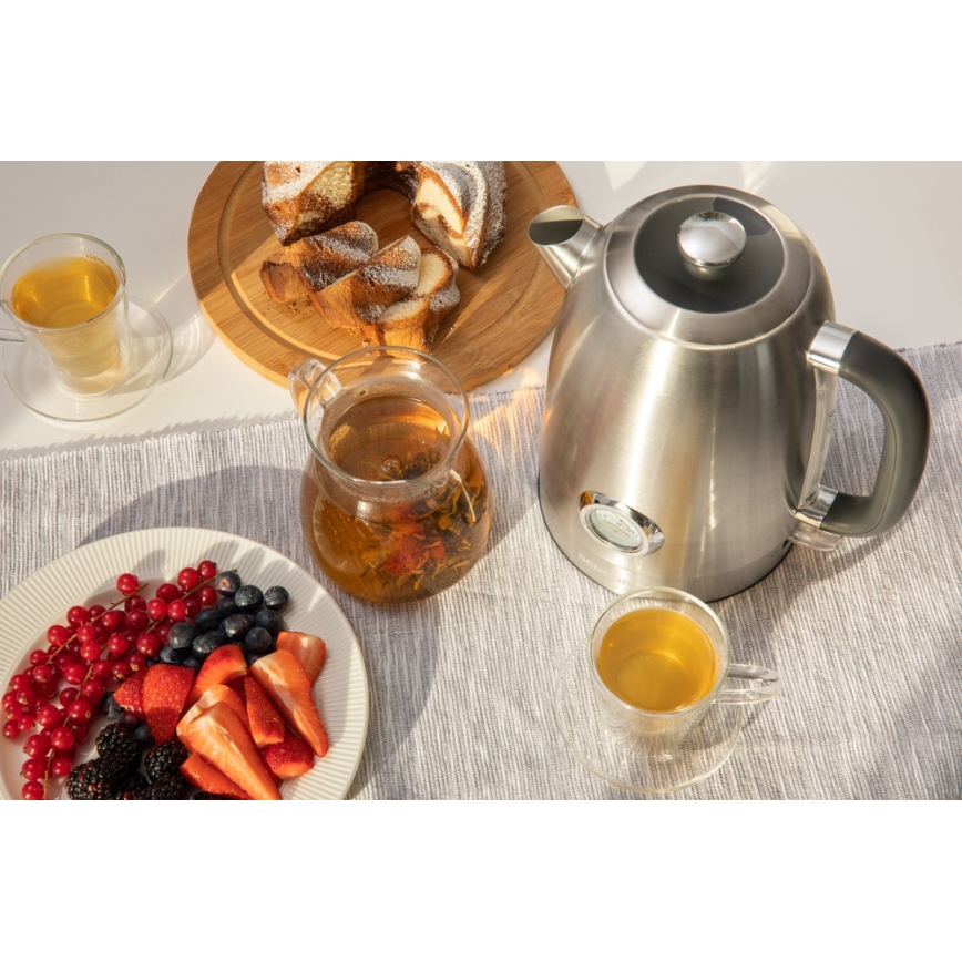 Sencor - Vedenkeitin 1,7 l 2200W/230V ruostumaton teräs