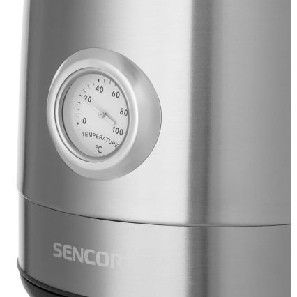 Sencor - Vedenkeitin 1,7 l 2200W/230V ruostumaton teräs
