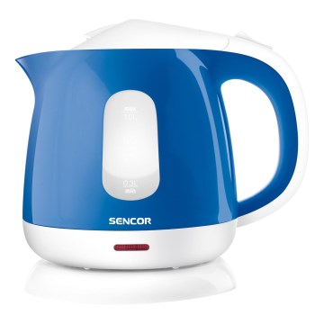 Sencor - Vedenkeitin 1 l 1100W/230V sininen