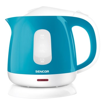 Sencor - Vedenkeitin 1 l 1100W/230V turkoosi