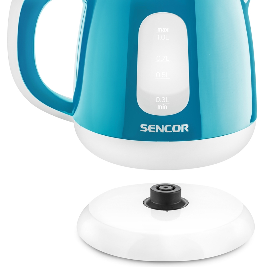 Sencor - Vedenkeitin 1 l 1100W/230V turkoosi