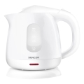 Sencor - Vedenkeitin 1 l 1100W/230V valkoinen