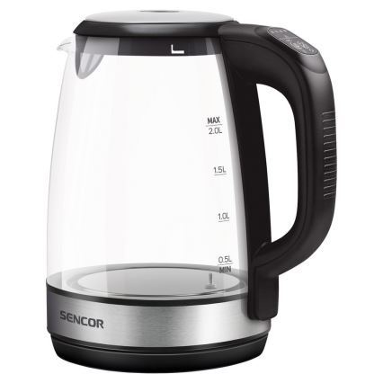 Sencor - Vedenkeitin lämpösäätimellä 2 l 2200W/230V