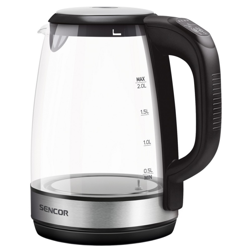 Sencor - Vedenkeitin lämpösäätimellä 2 l 2200W/230V