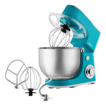 Sencor - Yleiskone ruostumattomalla kulholla 1300W/230V turkoosi