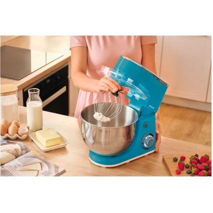 Sencor - Yleiskone ruostumattomalla kulholla 1300W/230V turkoosi