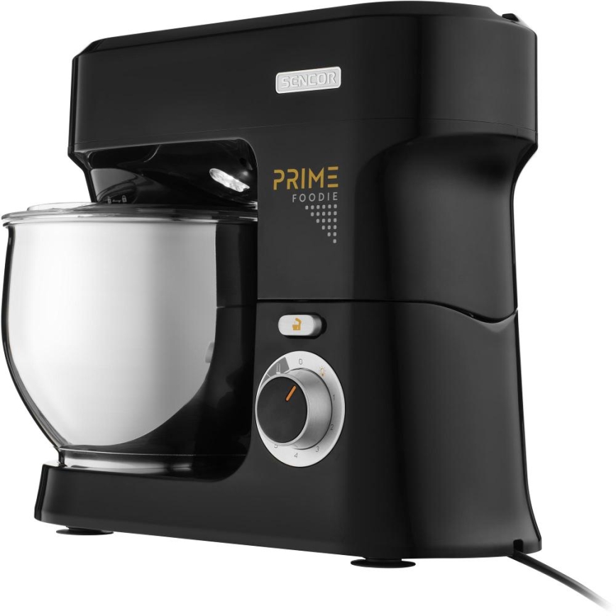Sencor - yleiskone ruostumattomalla teräskulholla 1000W/230V musta