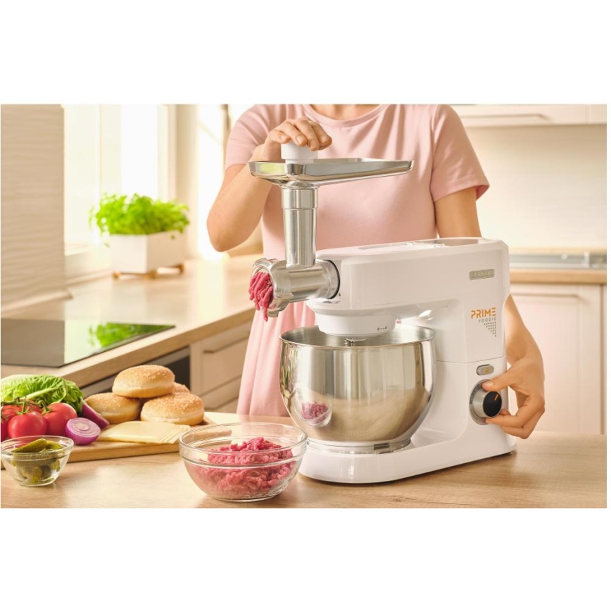 Sencor - yleiskone ruostumattomalla teräskulholla 1000W/230V, valkoinen