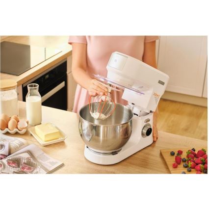 Sencor - yleiskone ruostumattomalla teräskulholla 1000W/230V, valkoinen