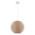 SENSAI-riippuvalaisin vaijerilla, 1xE27/20W/230V, Ø 40 cm, beige