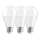 SET 3x LED polttimo A60 E27/10W/230V 3000K