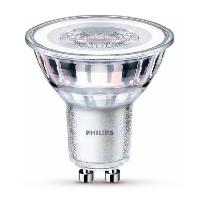 SETTI 10x LED-polttimo Philips GU10/4,6W/230V 2700K