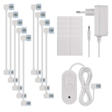 SETTI 10x RGBIC Himmennyspaneeli LED/1,9W/230V Wi-Fi Tuya