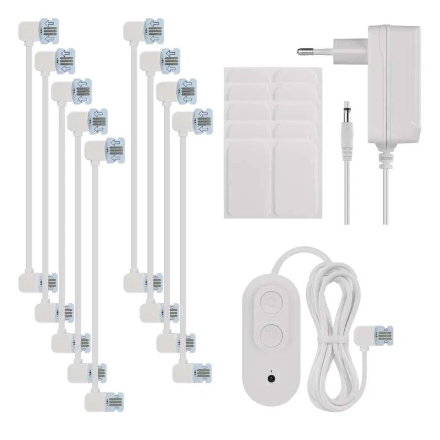 SETTI 10x RGBIC Himmennyspaneeli LED/1,9W/230V Wi-Fi Tuya