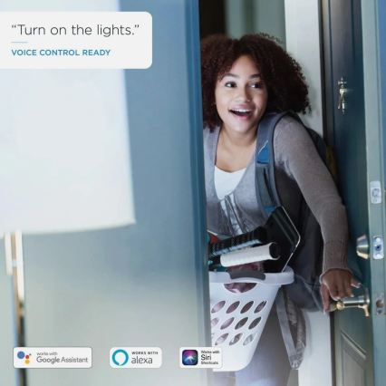 Setti 2 kpl himmennettäviä LED-lamppuja A60 E27/9W/230V 2700K Wi‑Fi + kaukosäädin - WiZ