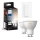 Setti 2 kpl himmennettäviä LED-lamppuja Philips Hue WHITE AMBIANCE GU10/4,2W/230V 2200-6500K + himmenninkytkin