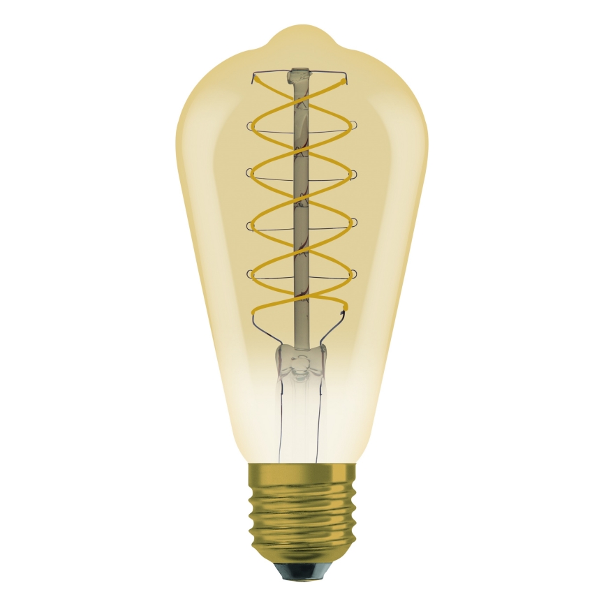 Setti 2 kpl himmennettäviä LED-lamppuja, Vintage Filament, kanta E27, 4,8 W / 230 V, 2200 K — Osram