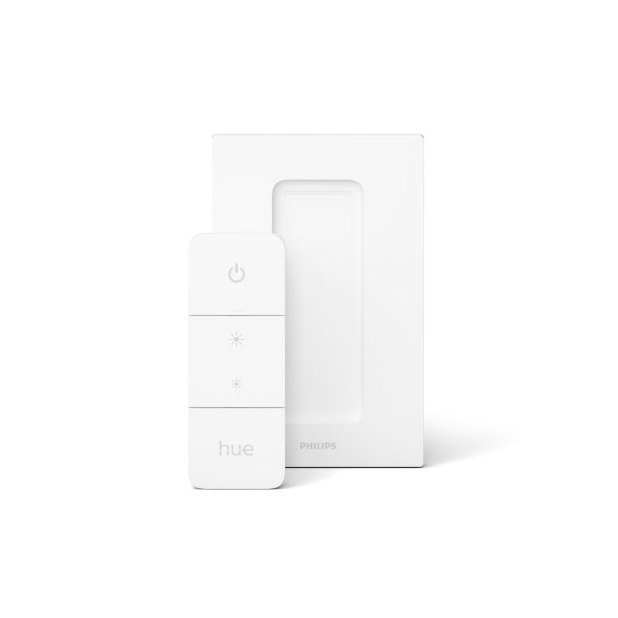 Setti 2 kpl himmennettäviä LED-lamppuja Philips Hue WHITE AMBIANCE GU10/4,2W/230V 2200-6500K + himmenninkytkin