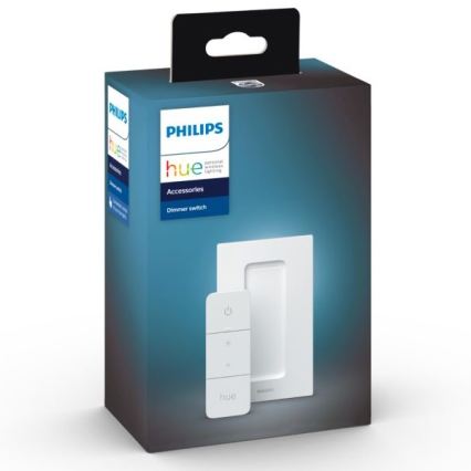 Setti 2 kpl himmennettäviä LED-lamppuja Philips Hue WHITE AMBIANCE GU10/4,2W/230V 2200-6500K + himmenninkytkin
