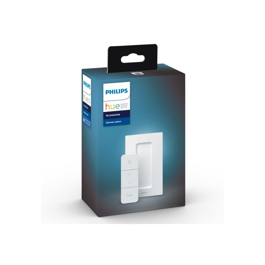 Setti 2 kpl himmennettäviä LED-lamppuja Philips Hue WHITE AMBIANCE GU10/4,2W/230V 2200-6500K + himmenninkytkin