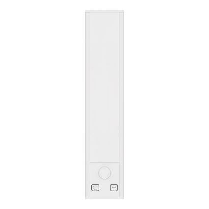 SARJA 2x ladattavaa LED-huonekalavalaisinta liiketunnistimella ja hämäräkytkimellä VIRO LED/1,2W/3,7V 800 mAh 3000/4000/6500K 30 cm valkoinen