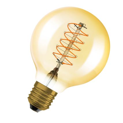 Setti 2 kpl LED-himmennettävä lamppu VINTAGE FILAMENT E27/4,8W/230V 2200K - Osram