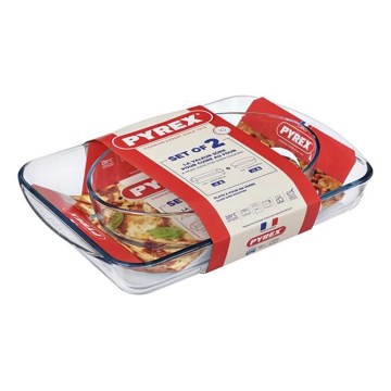 Setti 2 kpl PYREX-uunivuokia 3,7/2,2 l