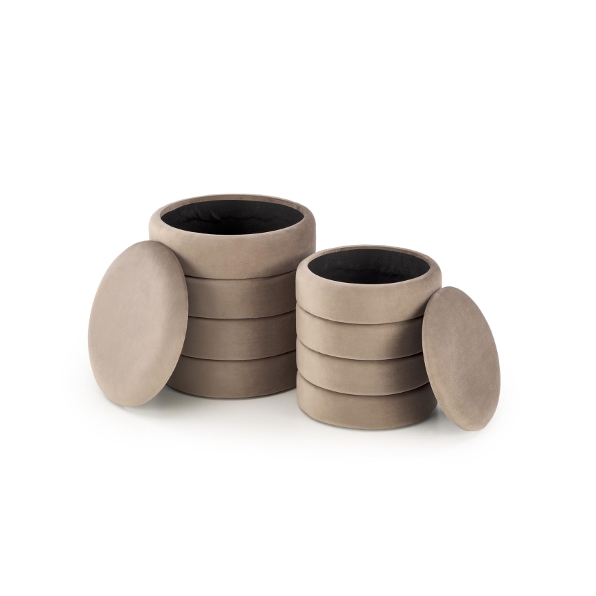 Setti 2 kpl rahi PAX, Ø 33/40 cm, taupe