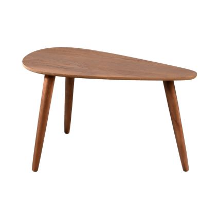 Setti 2 kpl SOLE-sohvapöydät 60/80x30/40 cm pähkinä