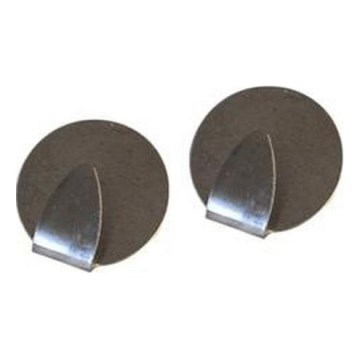 Setti 2 kpl TORO seinäkoukut, mattakromi