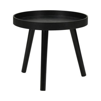 SETTI 2 kpl VERDE-sohvapöytiä Ø 60/38 cm, musta