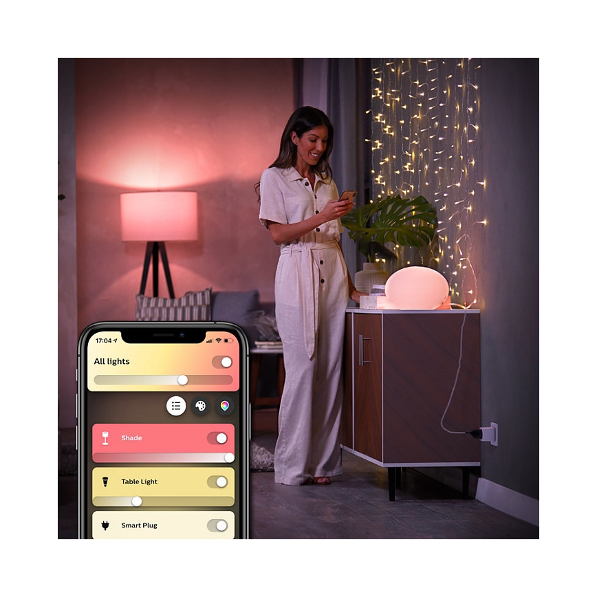SETTI 2x Älykäs pistoke Philips Hue Smart plug