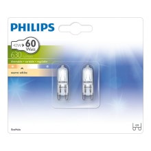 SETTI 2x halogeenilamppu Philips G9 / 42W / 230V