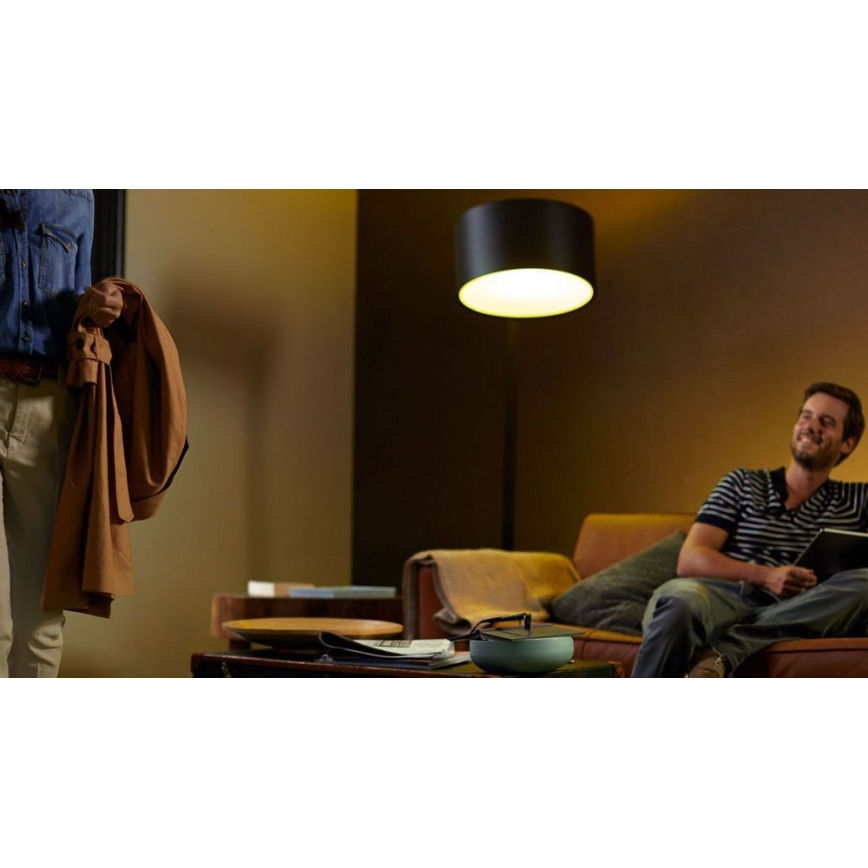 SETTI 2x Himmennettävä LED-polttimo Philips Hue VALKOINEN E27/9W/230V 2700K