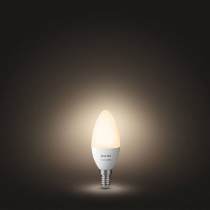 SETTI 2x Himmennettävä LED-polttimo Philips Hue WHITE E14/5,5W/230V 2700K